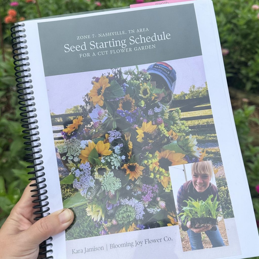 Seed Starting Schedule
