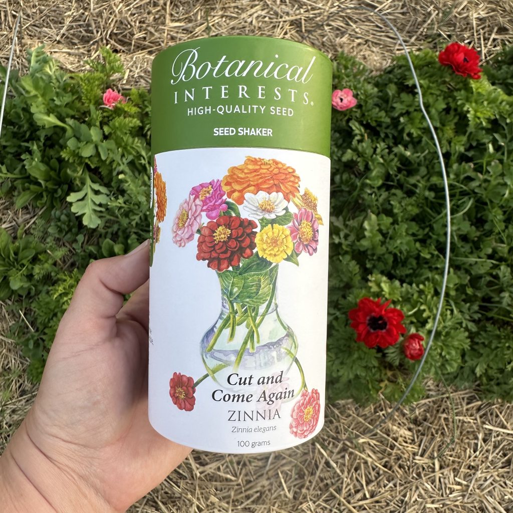 500 sq ft of Zinnia Bliss: What You Can Do with a Zinnia Seed Shaker