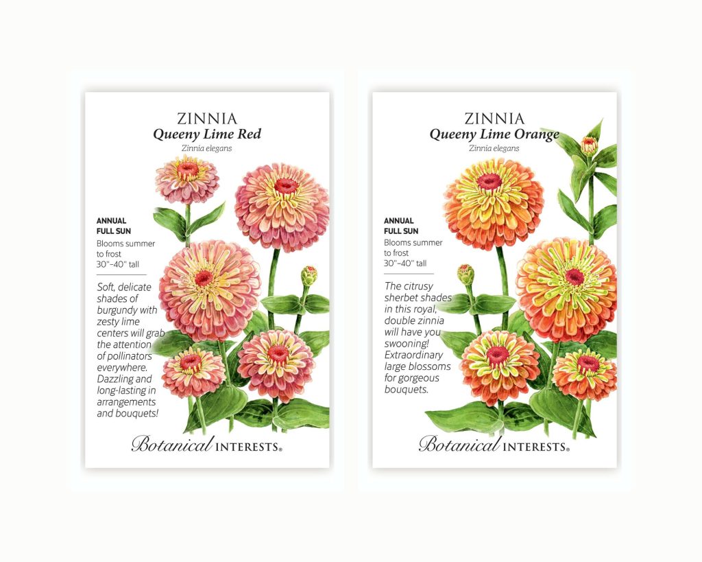 Botanical Interests Zinnias